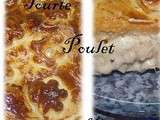 Tourte poulet saumon