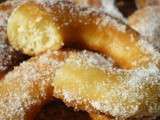 Beignets à la vanille au sucre