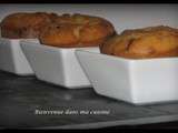 Muffins cranberries et chocolat blanc