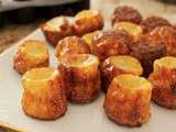 Cannelés apéritifs au cantal