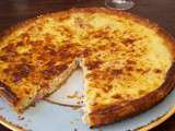 Quiche Lorraine aux dès de jambon