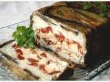 Terrine de poulet aux aubergines et tomates séchées