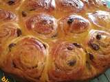 Brioche au potimarron et à la cannelle, Pumpkin cinnamon rolls