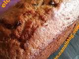 Cake aux lentilles corail, epices et pepites de chocolat