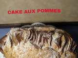 Cake aux pommes et vanille