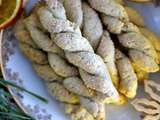 Biscuits torsadés à l'huile d'olive