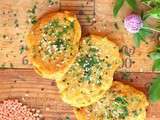 Galettes de lentilles corail