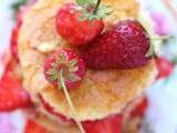 Layer cake aux fraises