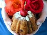 Mini bundt cake aux cerises