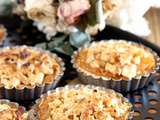 Tartelettes aux pommes, cannelle et crumble