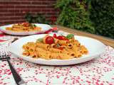 Pesto aux amandes et tomates cerises