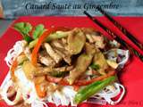 Canard sauté au Gingembre~Chine~