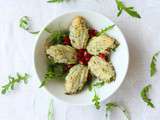 Croquettes de Riz au Curry et à la Roquette- cuisson au four