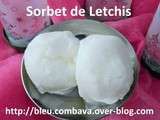 Sorbet de letchis