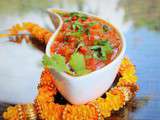 Takkali Chatni ou Chutney de Tomates-Inde