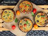 Tartelettes au Basilic et Tomates Cerises Confites