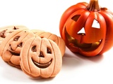 Biscuits citrouilles au nutella pour Halloween