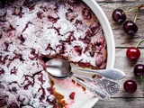 Clafoutis aux cerises et au chocolat facile et rapide