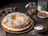 Couronne des rois au levain et à la chantilly