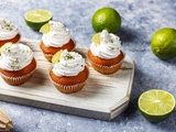 Cupcake Mojito citron vert menthe et rhum