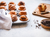 Muffins américains aux pépites de chocolat