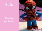 Tuto vidéo modelage Spiderman en pâte à sucre