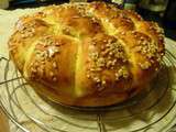 Brioche à l’huile d’olive et à la fleur d’oranger