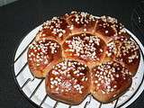 Brioche à l'orange au levain naturel