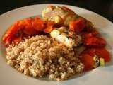 Carottes et quinoa au poulet cuisson basse température