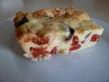 Clafoutis de tomates cerise