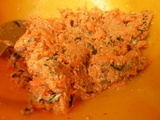 Croquettes de carotte au parmesan