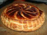 Galette des Rois à la frangipane et à l'orange confite