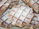 Gaufres liégeoises...bref, une pâte à brioche très riche