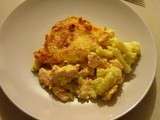 Gratin de macaroni au saumon (cuit vapeur douce)