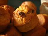 Muffins au butternut et aux cranberries