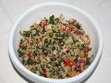 Tabouleh persil et menthe