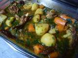 Tagine d’agneau carotte pommes de terre et fruits secs (#vitaliseur#omnicuiseur)