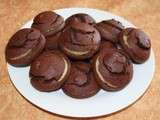 Whoopies au chocolat et au lemon curd