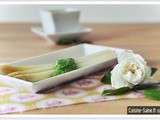 Bio : asperges en sauce verte