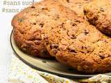 Maxi cookies sans sucre et sans gluten