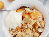 Crumble abricots amandes, recette facile et rapide