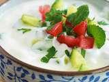 Sauce raita indienne (sauce yaourt)