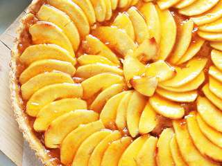 Tarte aux pommes avec compote, recette facile rapide