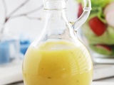 Vinaigrette maison, base et variantes