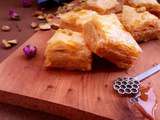 Baklava aux amandes et pistaches