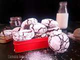 Biscuits crinkles au chocolat