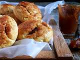 Biscuits fondants fourrés aux pommes caramélisées