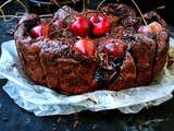 Brownie aux cerises