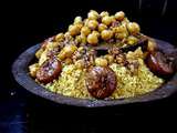 Couscous aux Msakhen  Megfoul 