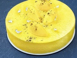Entremet poire vanille et tonka